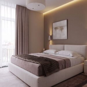 سرير خشب كونتر 160 * 195